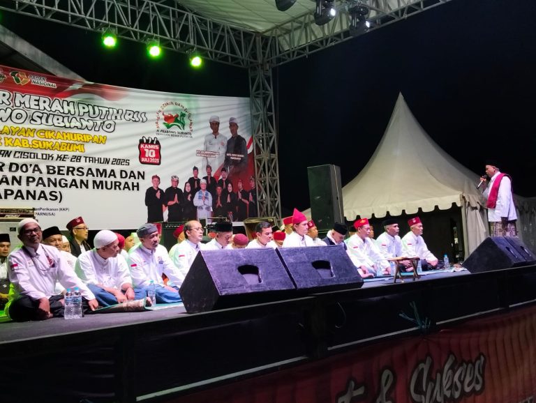 Warga Cikahuripan Cisolok Antusias Hadiri Tabligh Akbar dan Doa Bersama dalam rangka Hari Nelayan ke 28