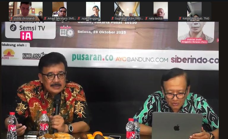 Songsong HPN 2026, SMSI Gelar Dialog Nasional : “Media Baru vs UU ITE”