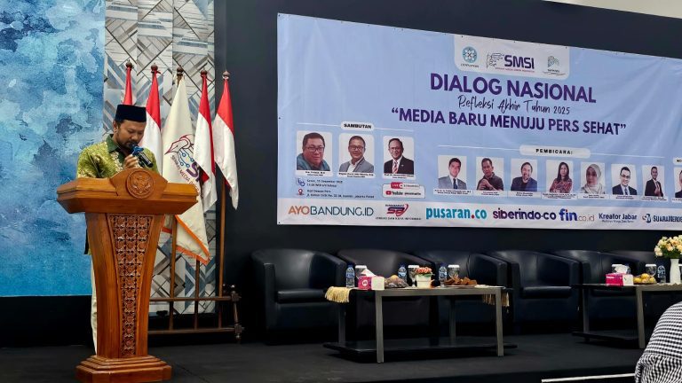 Dialog Nasional SMSI, Ketua Dewan Pers Komarudin Hidayat : Media Baru Harus Mengarah pada Pers Sehat