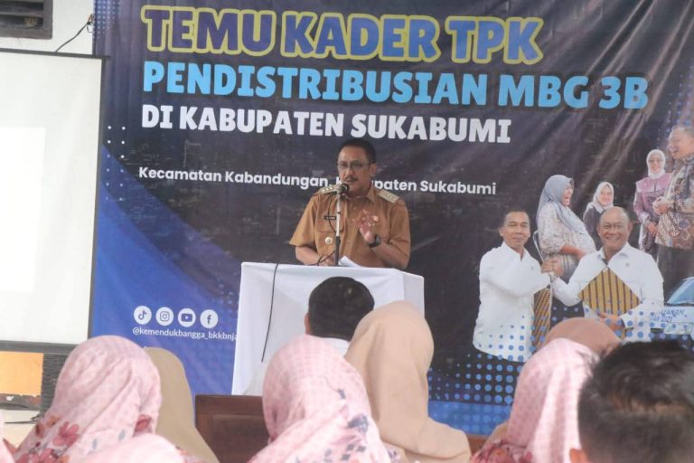 Dampingi Menteri Kependudukan/Kepala BKKBN, Bupati Sukabumi : Program MBG 3B Investasi Menuju Indonesia Emas 2045