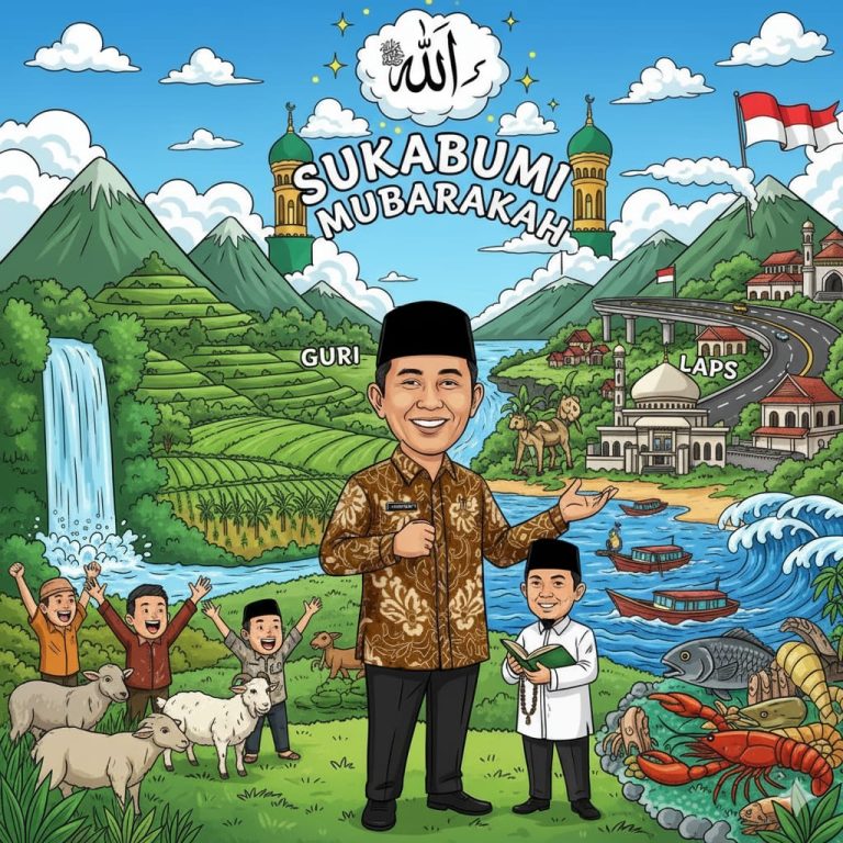 Setahun Kepemimpinan H.ASEP JAPAR dan H.ANDREAS : Cahaya Ramadan Spirit Visi Mubarakah untuk Kab.Sukabumi