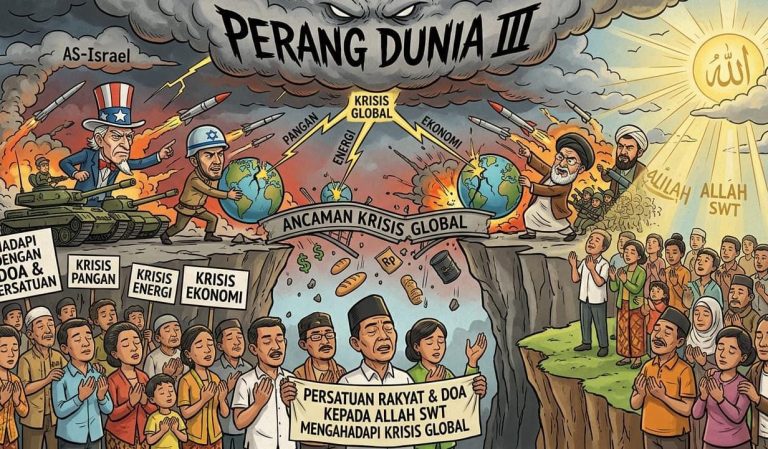 Perisai Semesta: Persatuan Nasional, Kemandirian dan Doa Hadapi Situasi di Ambang Badai Global