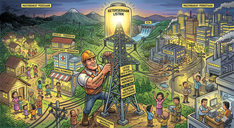 Menyalakan Harapan: Mengapa Listrik Adalah Kerja Bersama Gerakan Roda Ekonomi untuk Kemandirian Bangsa