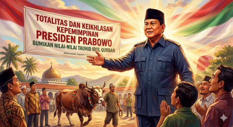 Menjemput Ikhlas di Hari Raya: Obrolan Sore Idul Qurban, Jiwa Kepemimpinan, dan Ujian Fitnah “Pesta Babi”