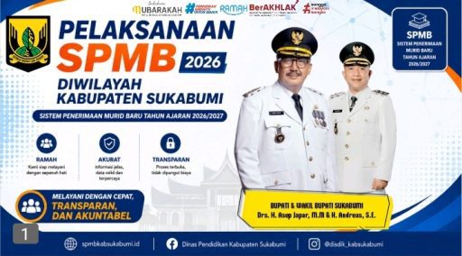 Disdik Sukabumi Umumkan Daya Tampung SPMB SD dan SMP Negeri Tahun 2026