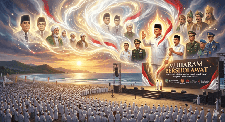 Muharam Bersholawat: Ikhtiar Spiritual Mengawal Amanah Kerakyatan Program Presiden Prabowo